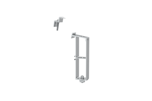 Clenergy PV-ezRack ComT 2.0 Leg Assembly — 10° V2 — rear leg