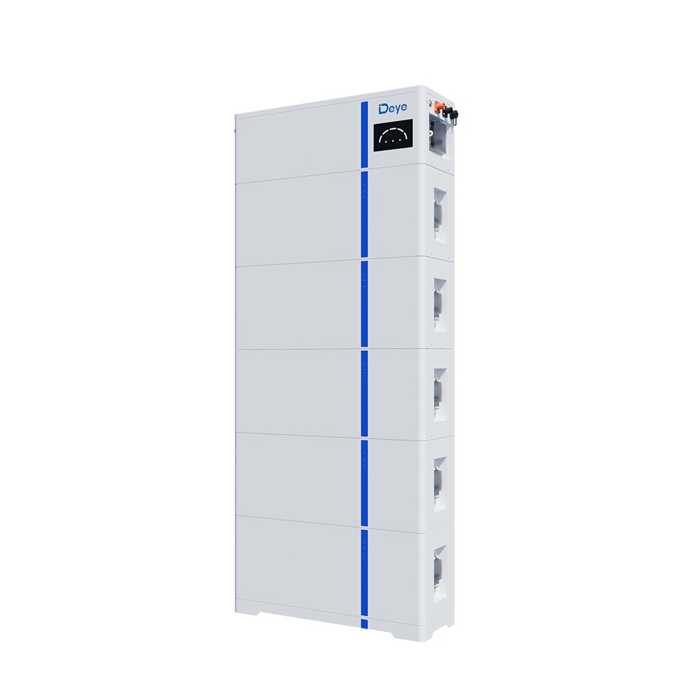 Deye AI-W5.1-B 5.12kWh Low Voltage Stackable Battery Module angled view
