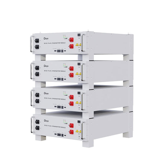 Deye SE-G5.1 Pro-B 5.12kWh Low Voltage LFP Rack Battery Module angled view