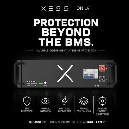 XESS ION 5.12kWh LFP Battery Module