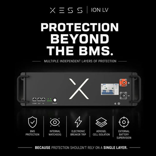 XESS ION 5.12kWh LFP Battery Module