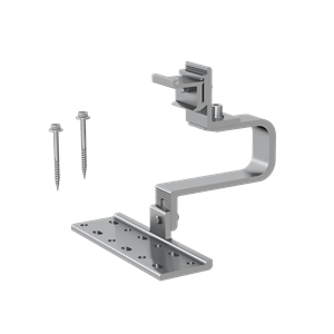 Clenergy PV-ezRack Adjustable Tile Interface with ezClick — 120 mm