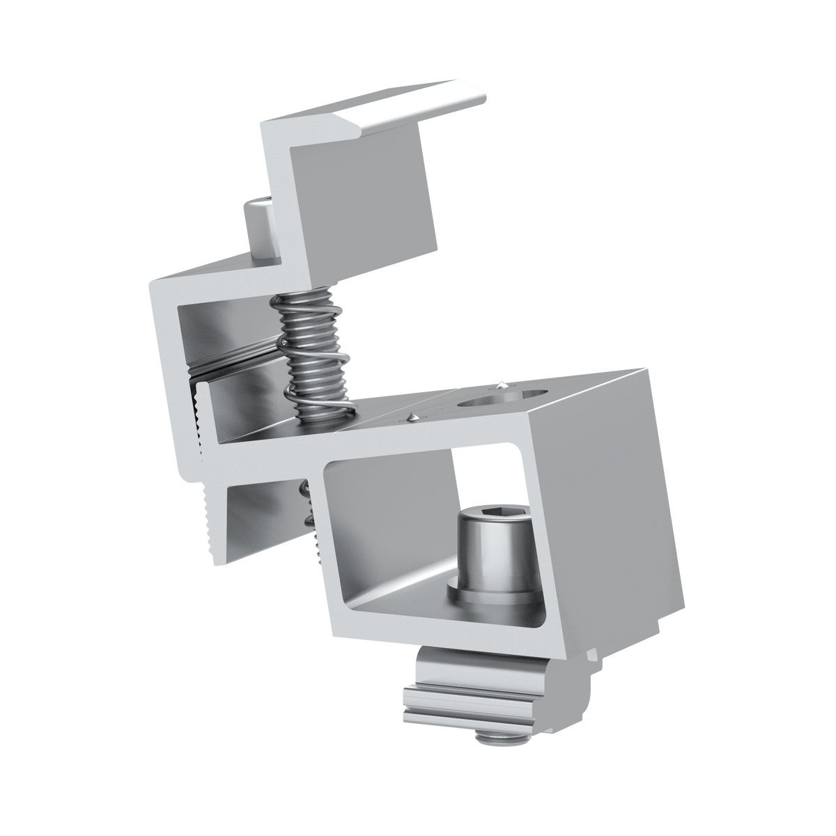 Clenergy PV-ezRack ComT 2.0 Leg Assembly — 10° V2 — front leg