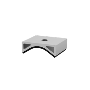 Clenergy PV-ezRack Corrugated Roof Adapter Puck with EPDM — Image 1
