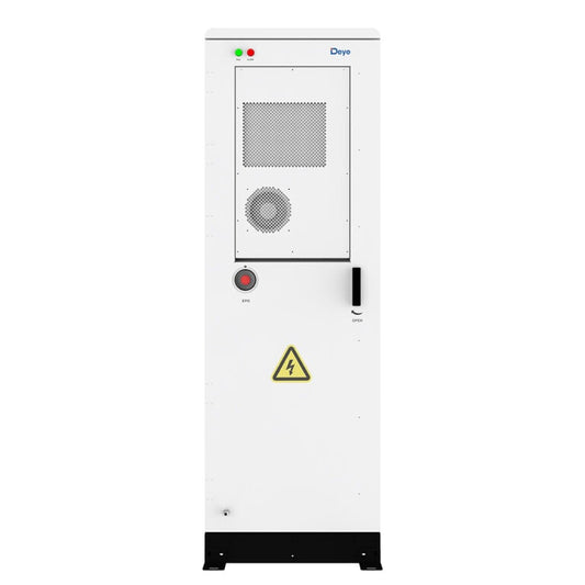 Deye GE-F60 61.44kWh High Voltage Outdoor Battery Cabinet front view
