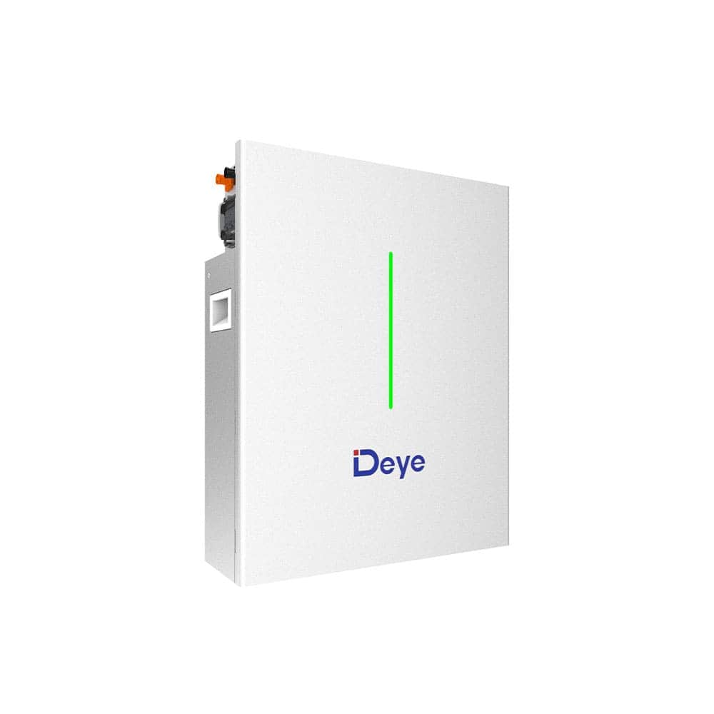 Deye RW-F10.2 10.24kWh Low Voltage LFP Battery angled view