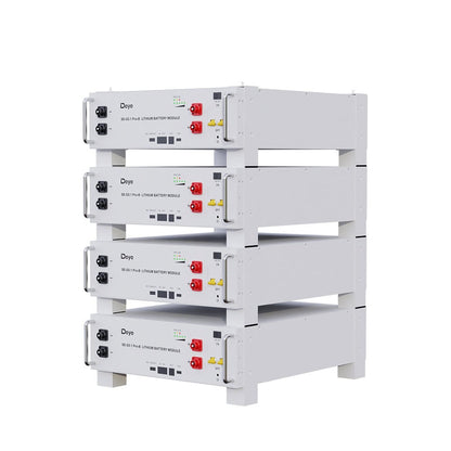Deye SE-G5.1 Pro-B 5.12kWh Low Voltage LFP Rack Battery Module angled view